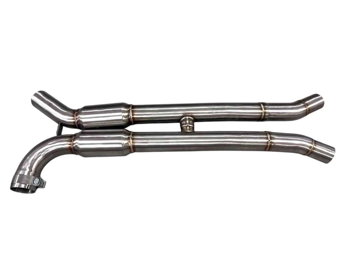MAD BMW S58  Resonated H-Pipe Midpipe M3 M4 G80 G82 G83.