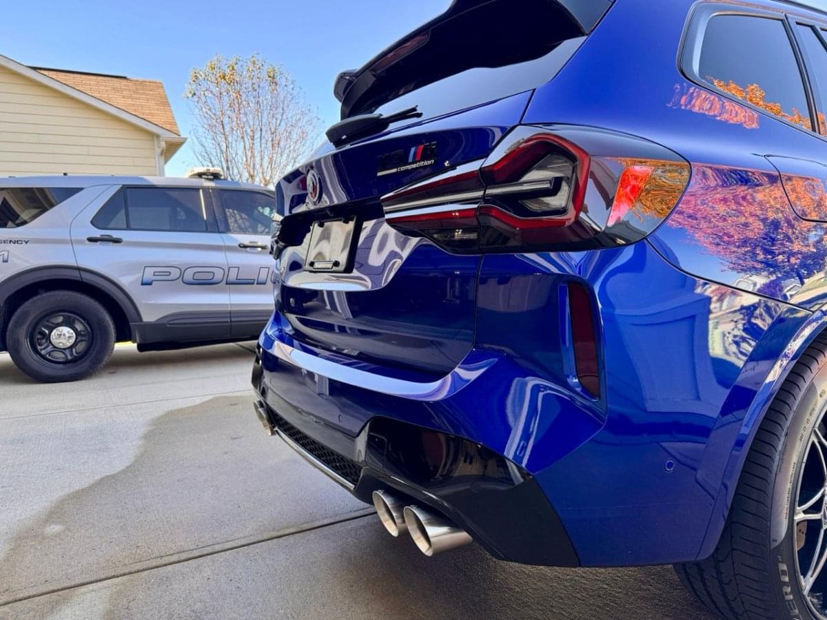 MAD BMW X3M X4M F97 F98 Axle Back Exhaust.