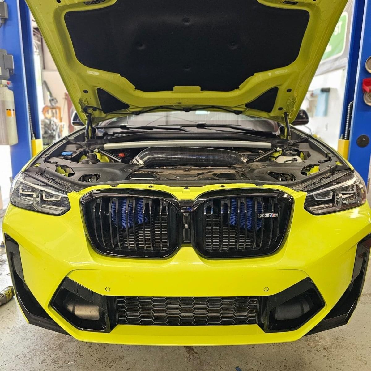 MAD BMW X3M X4M Front Mount Intakes S58 F97 F98.