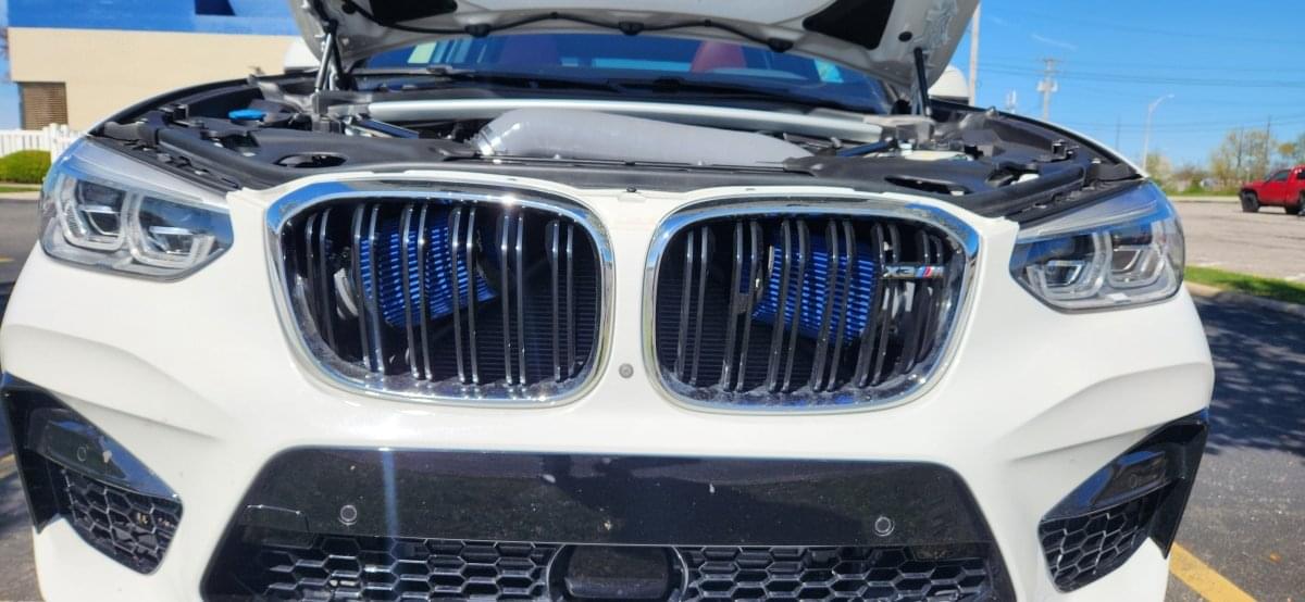 MAD BMW X3M X4M Front Mount Intakes S58 F97 F98.