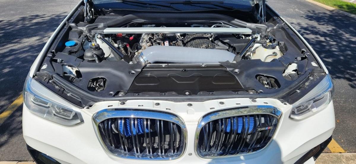 MAD BMW X3M X4M Front Mount Intakes S58 F97 F98.