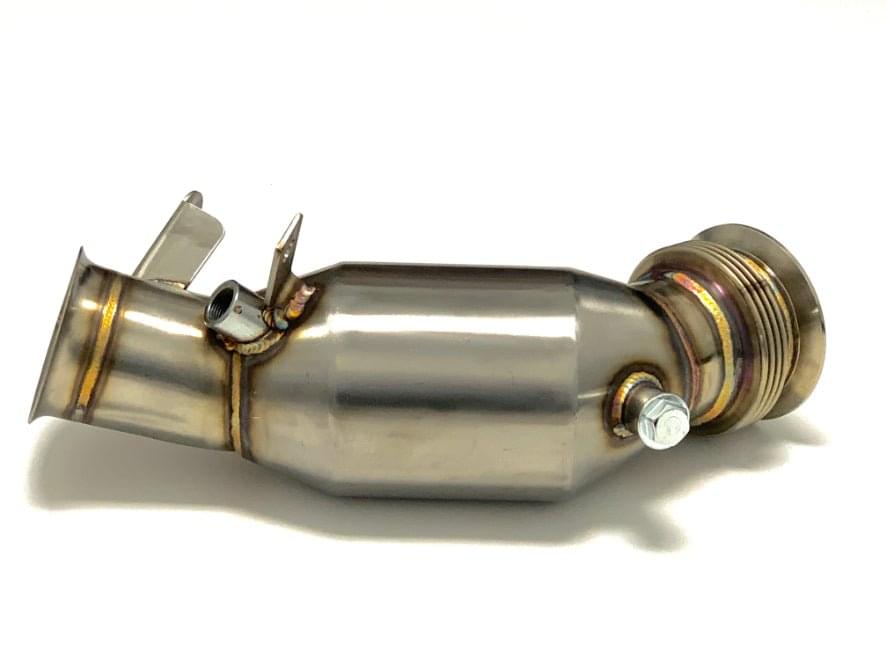 MAD N55 Downpipe W/ Bracket BMW M135 335 3.5".