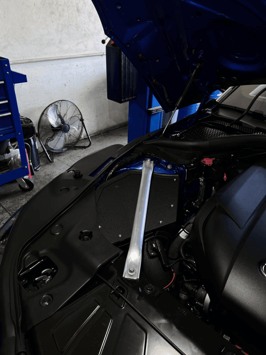 MAD Toyota Supra A90 & BMW Z4 B58 High Flow Air Intake W/ Heat Shield.