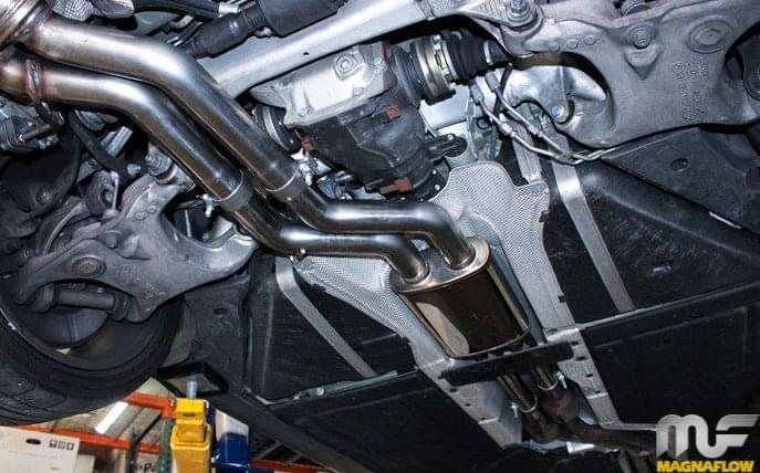 MagnaFlow Cat-Back Exhaust E60 535i.