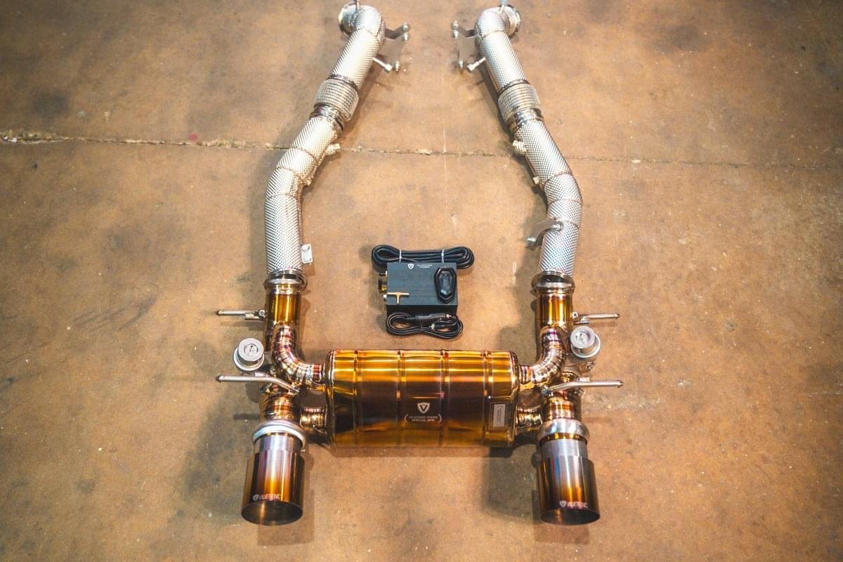 Maserati MC20 Valved Sport Exhaust system.