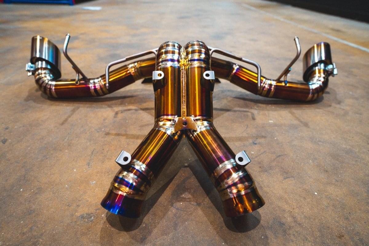 Mclaren 570S / 620R F1 Race Exhaust System.