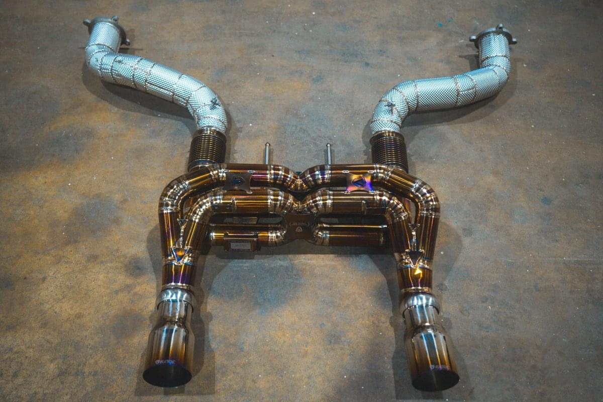 Mclaren 720S Valved Sport Exhaust System.