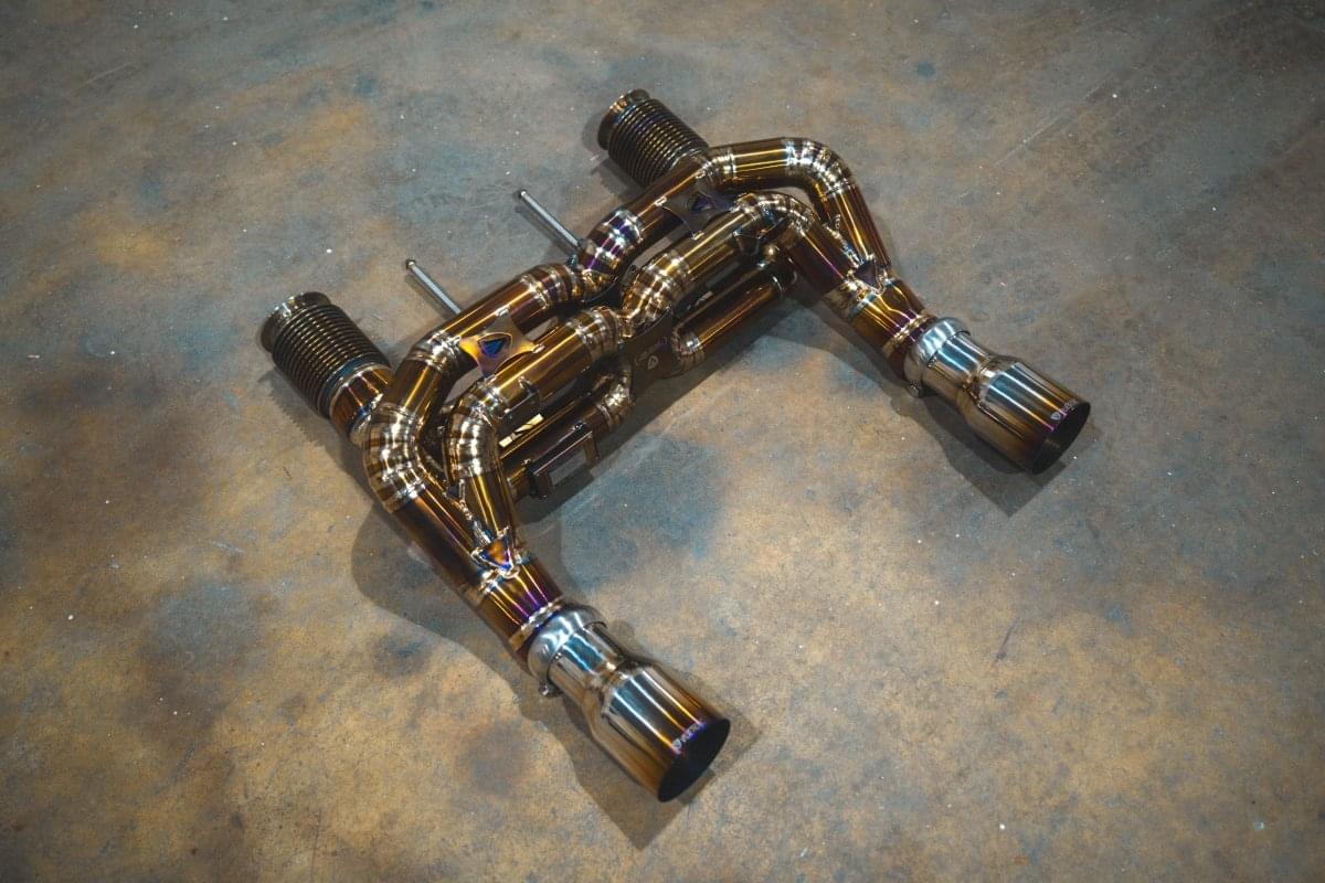 Mclaren 720S Valved Sport Exhaust System.