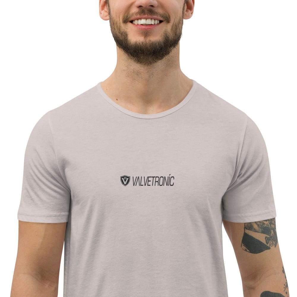 Men's Curved Hem T-Shirt Large special ops logo ( light base colors).