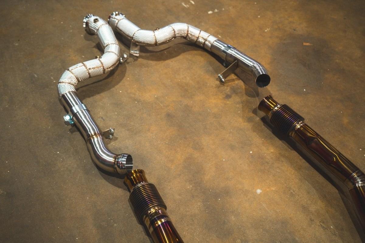 Mercedes AMG GLE63 / S Valved Sport Exhaust system.