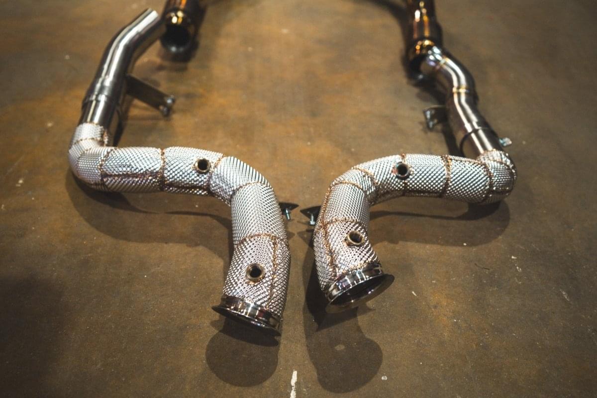 Mercedes AMG GLE63 / S Valved Sport Exhaust system.