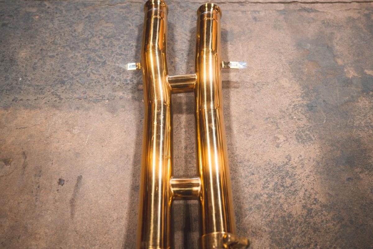 Mercedes AMG GT Valved Sport Exhaust system.