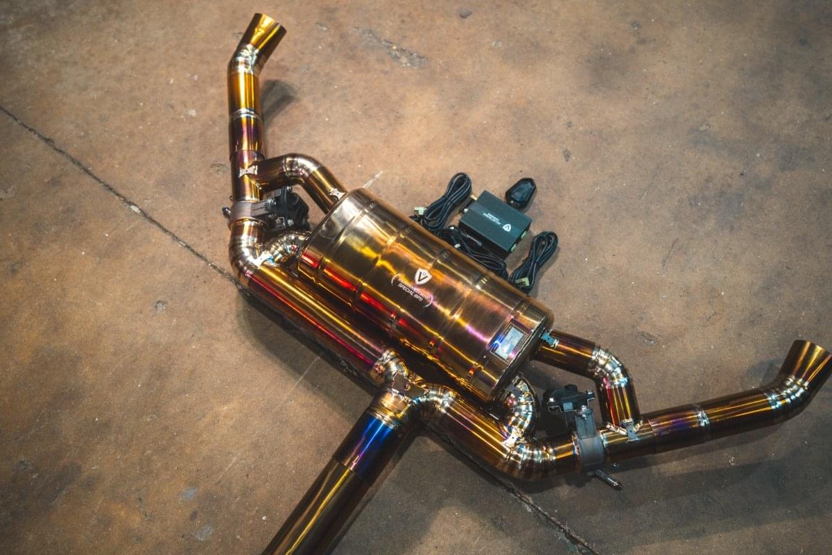 Mercedes CLA45 Valved Sport Exhaust System.