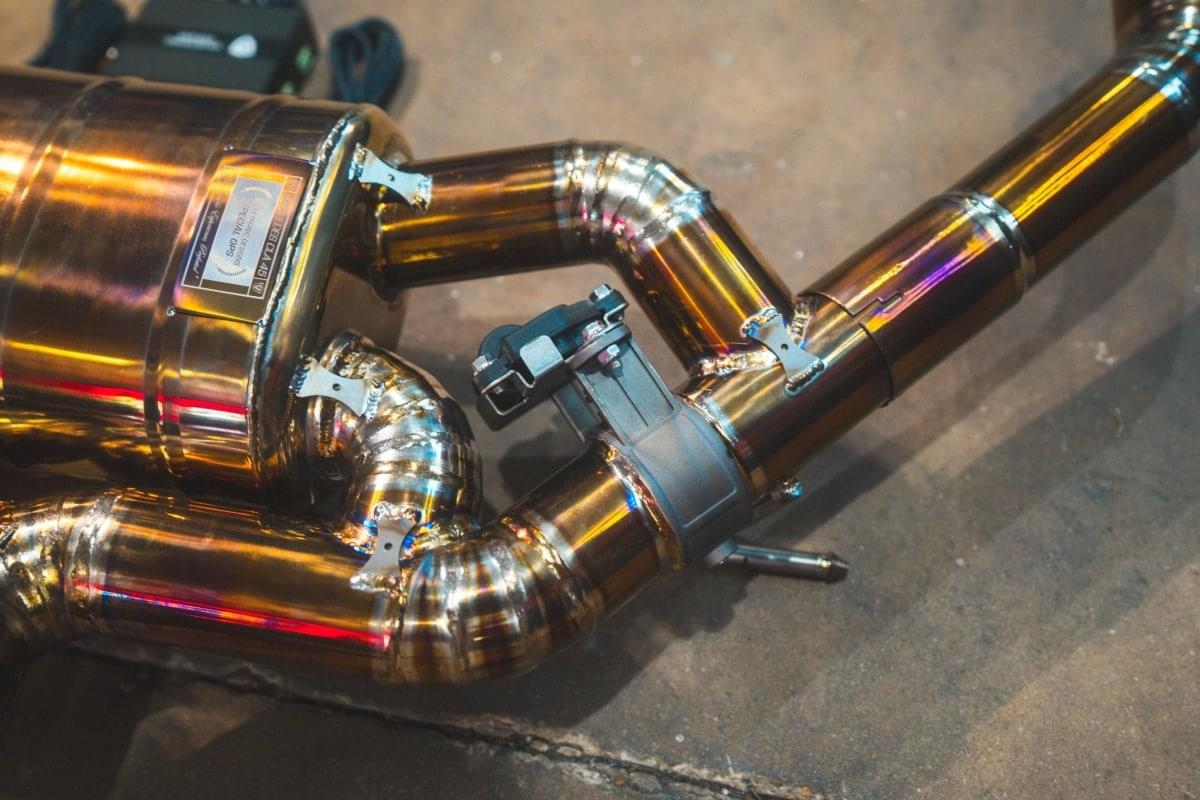 Mercedes CLA45 Valved Sport Exhaust System.