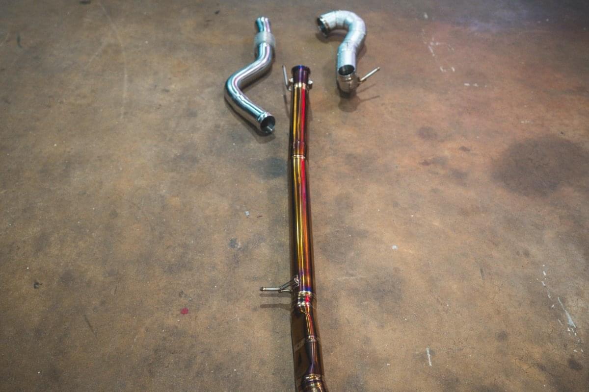 Mercedes CLA45 Valved Sport Exhaust System.