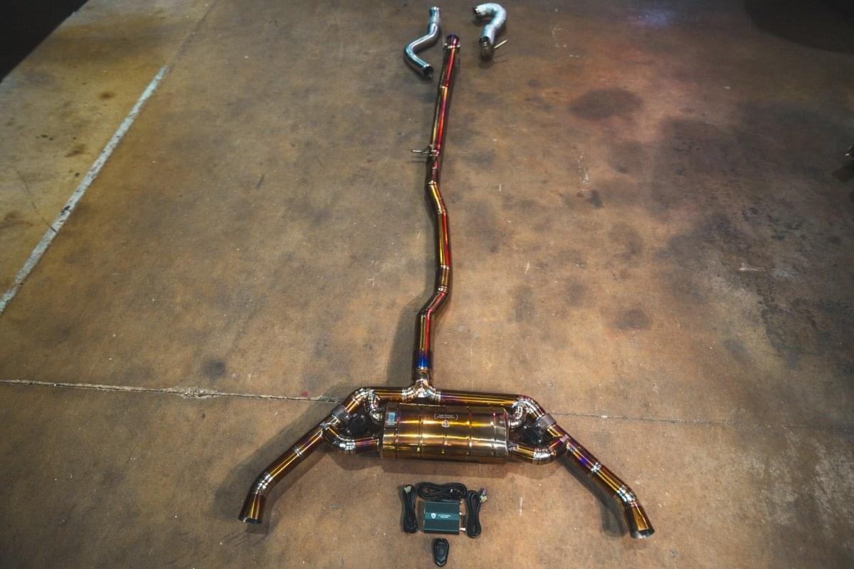 Mercedes CLA45 Valved Sport Exhaust System.