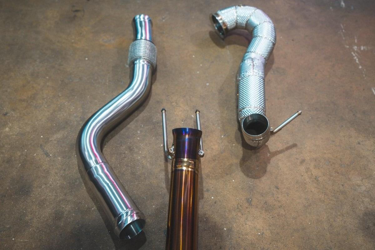 Mercedes CLA45 Valved Sport Exhaust System.