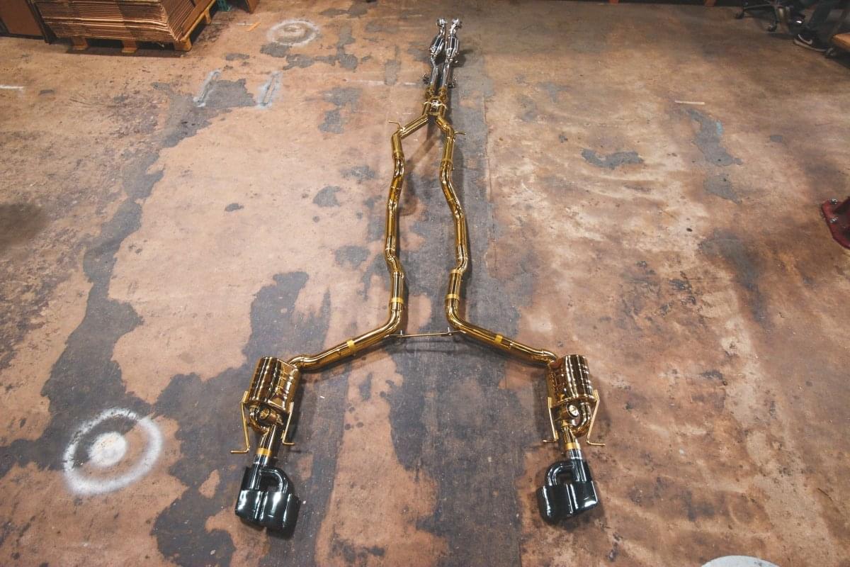 Mercedes E63 AMG W212 Valved Sport Exhaust System.