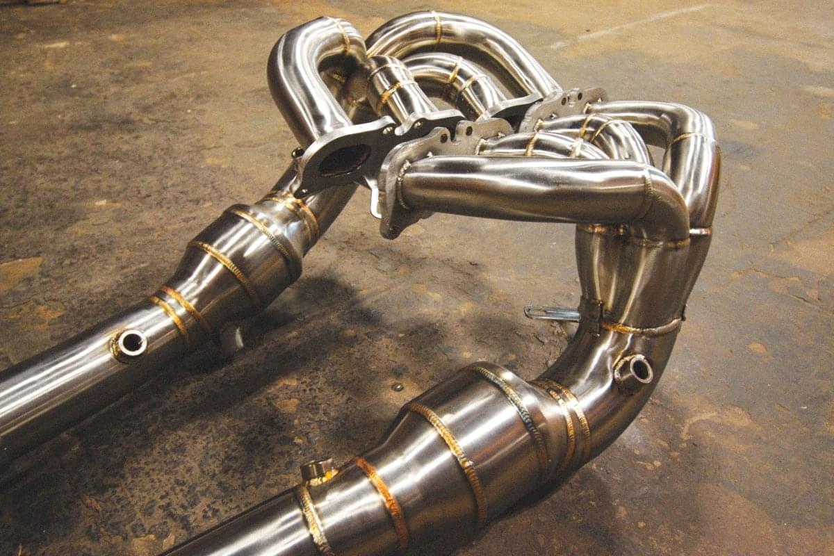 Mercedes SLS AMG Valved Sport Exhaust System.