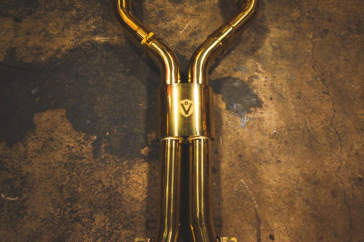 Mercedes SLS AMG Valved Sport Exhaust System.