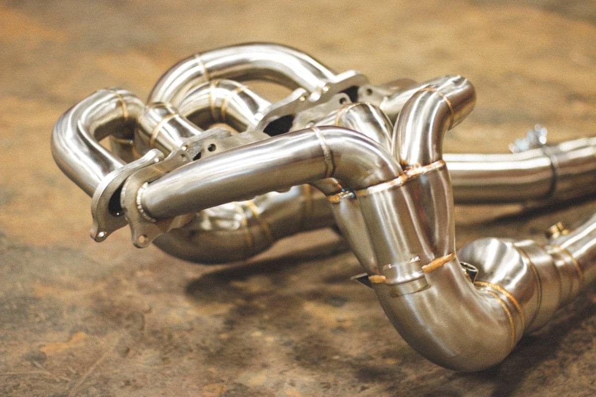Mercedes SLS AMG Valved Sport Exhaust System.