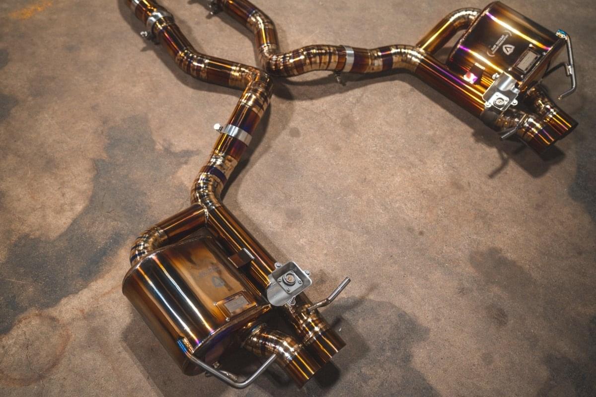 Mercedes W205 C63 / C63s Valved Sport Exhaust System.