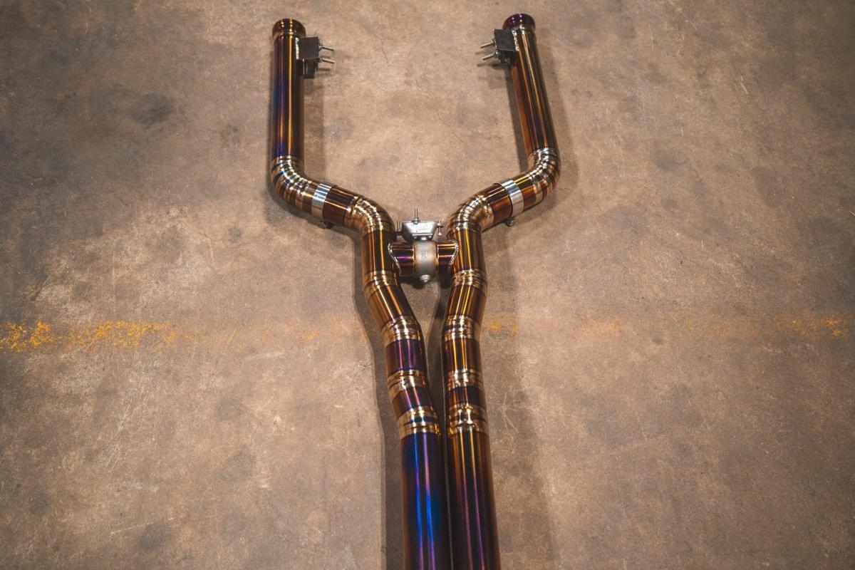 Mercedes W205 C63 / C63s Valved Sport Exhaust System.