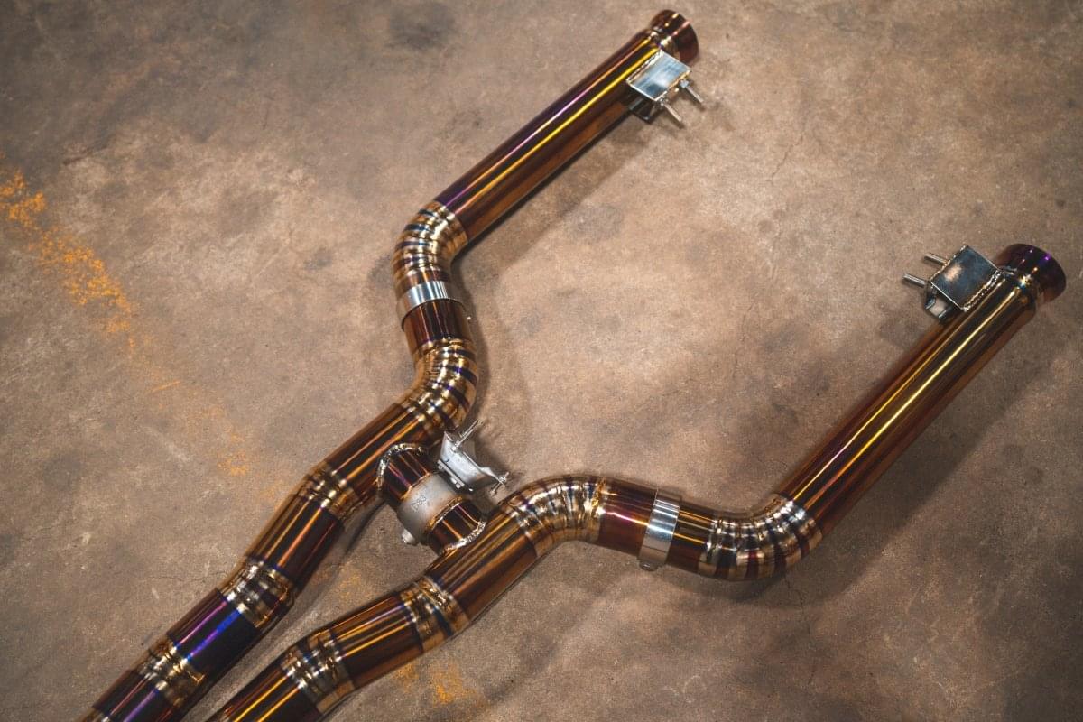 Mercedes W205 C63 / C63s Valved Sport Exhaust System.
