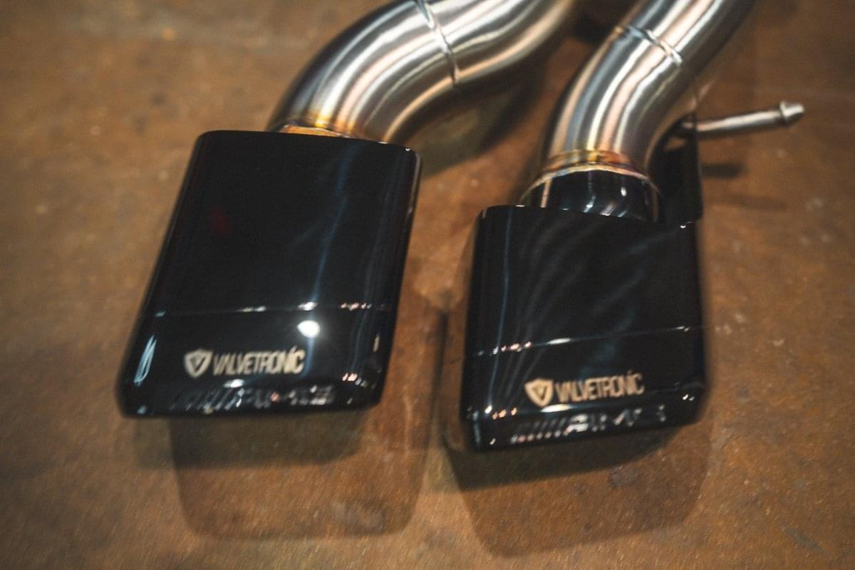 Mercedes W218 CLS63 AMG Valved Sport Exhaust System.