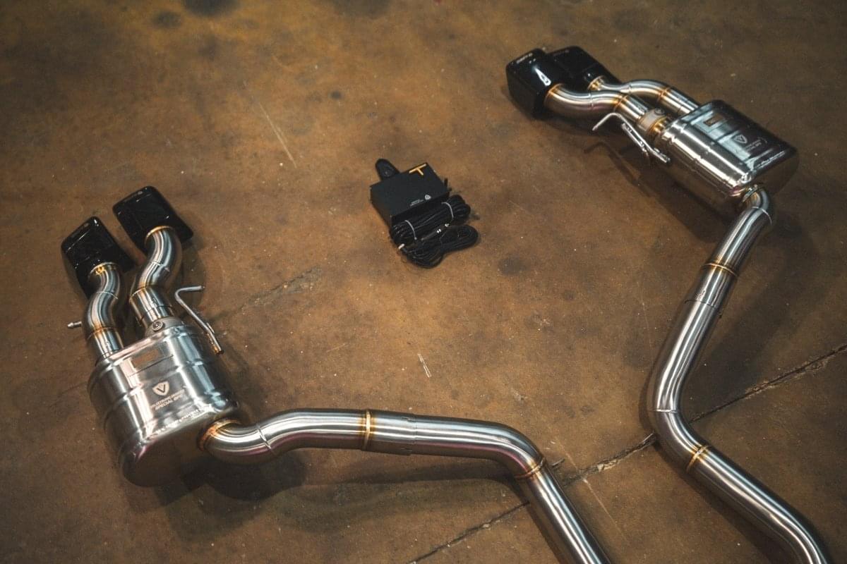 Mercedes W218 CLS63 AMG Valved Sport Exhaust System.
