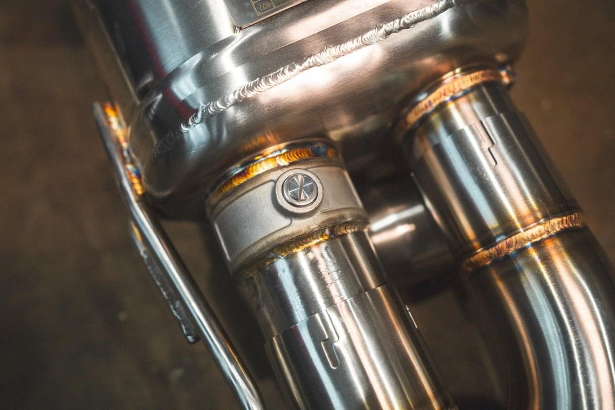 Mercedes W218 CLS63 AMG Valved Sport Exhaust System.