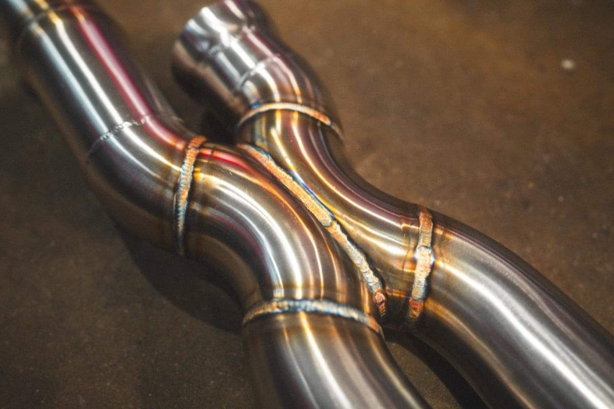 Mercedes W218 CLS63 AMG Valved Sport Exhaust System.