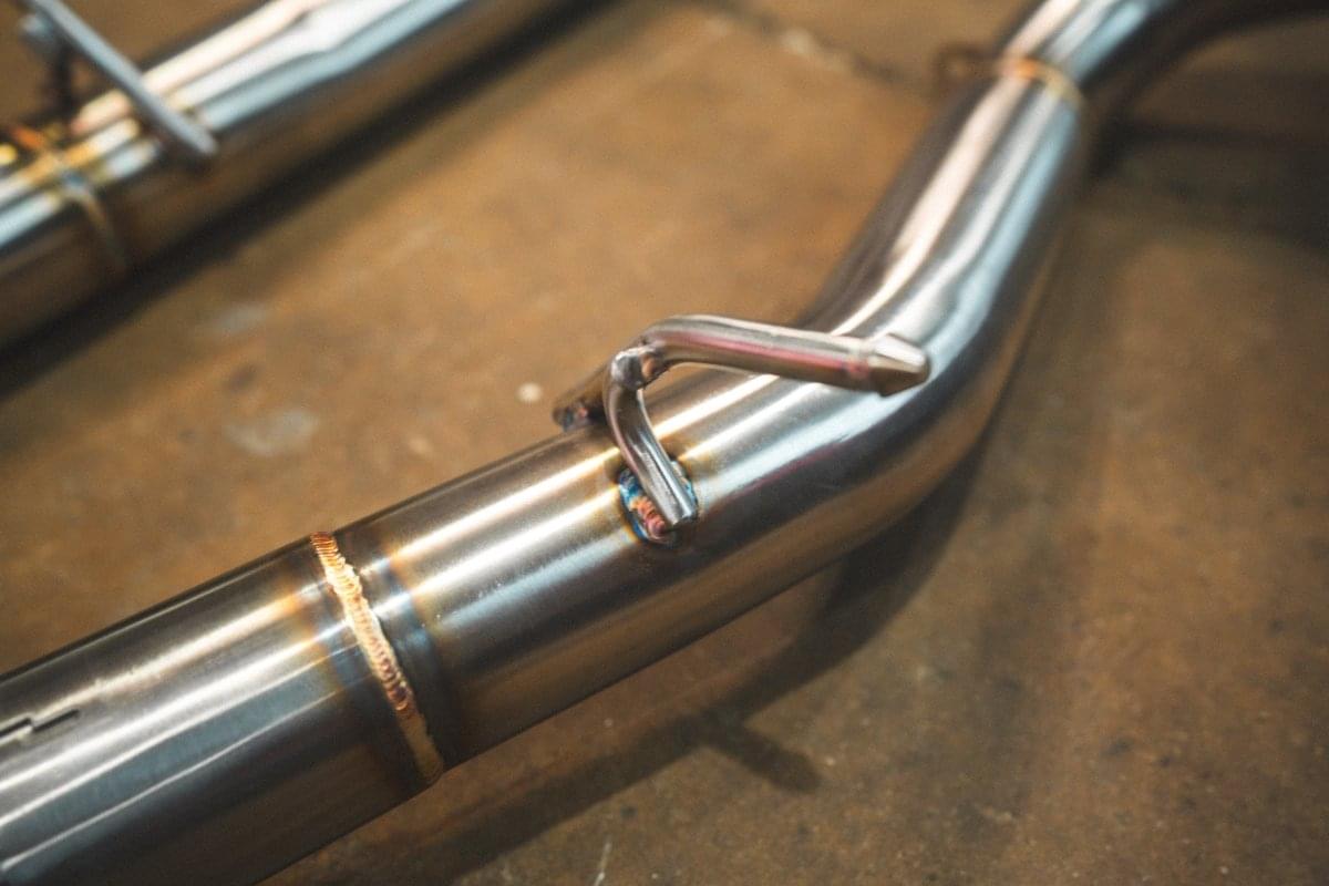 Mercedes W218 CLS63 AMG Valved Sport Exhaust System.