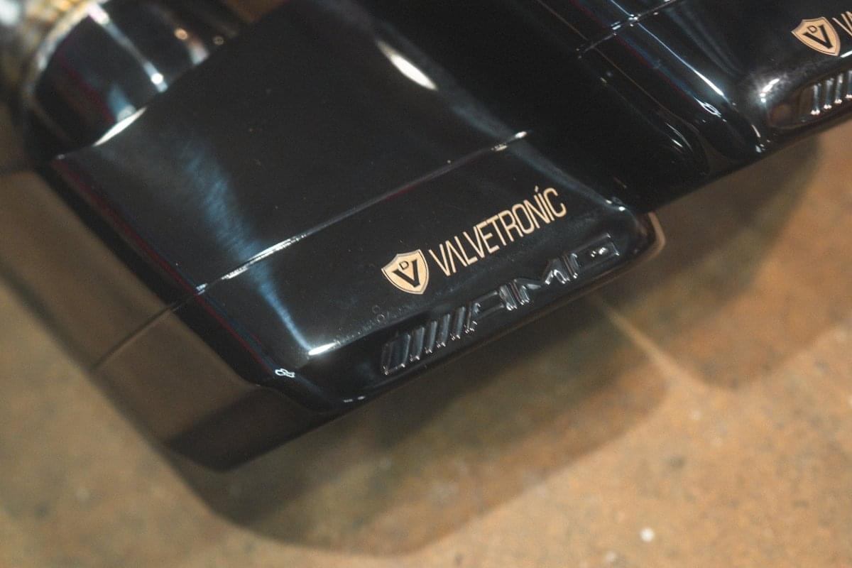 Mercedes W218 CLS63 AMG Valved Sport Exhaust System.