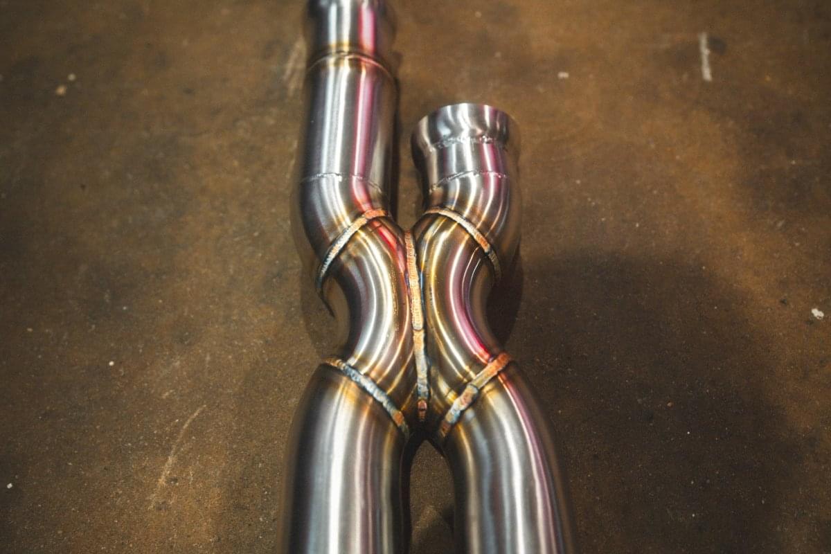 Mercedes W218 CLS63 AMG Valved Sport Exhaust System.