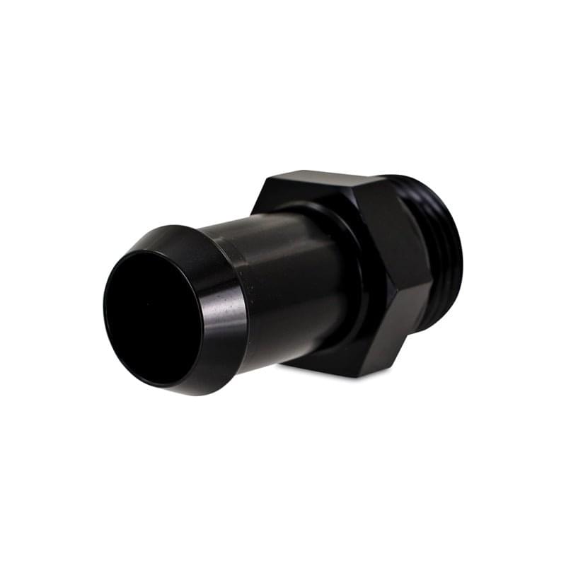 Mishimoto -10 ORB to 3/4in Hose Barb Aluminum Fitting - Black.