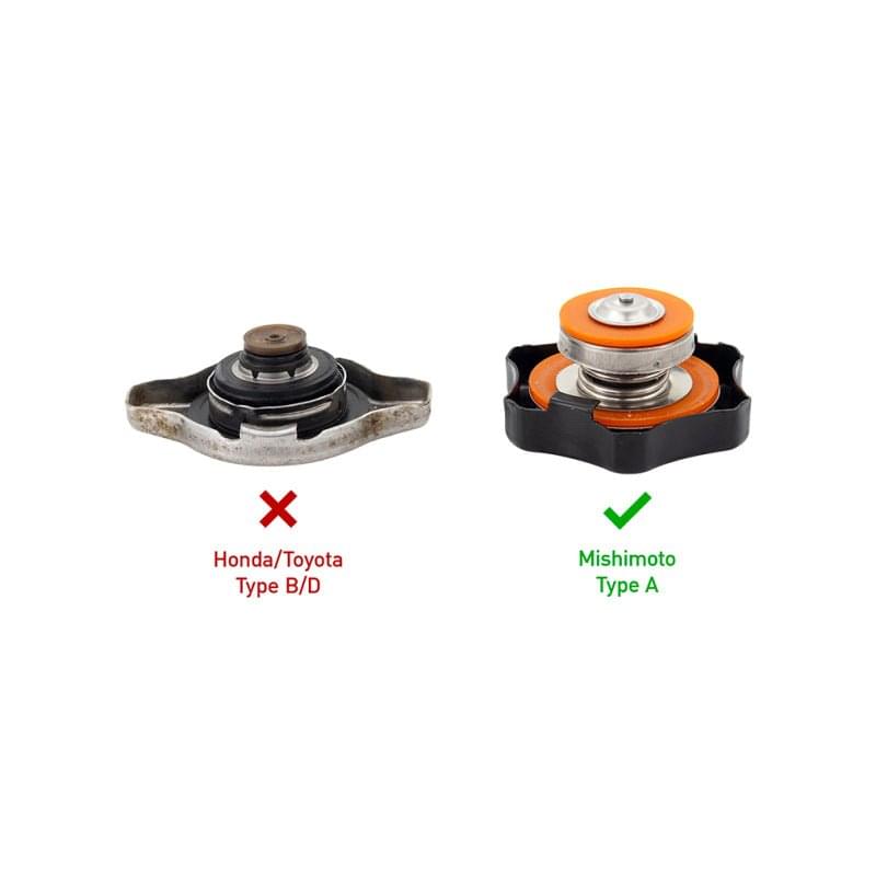 Mishimoto 1.3 Bar Rated Carbon Fiber Radiator Cap Small Import.