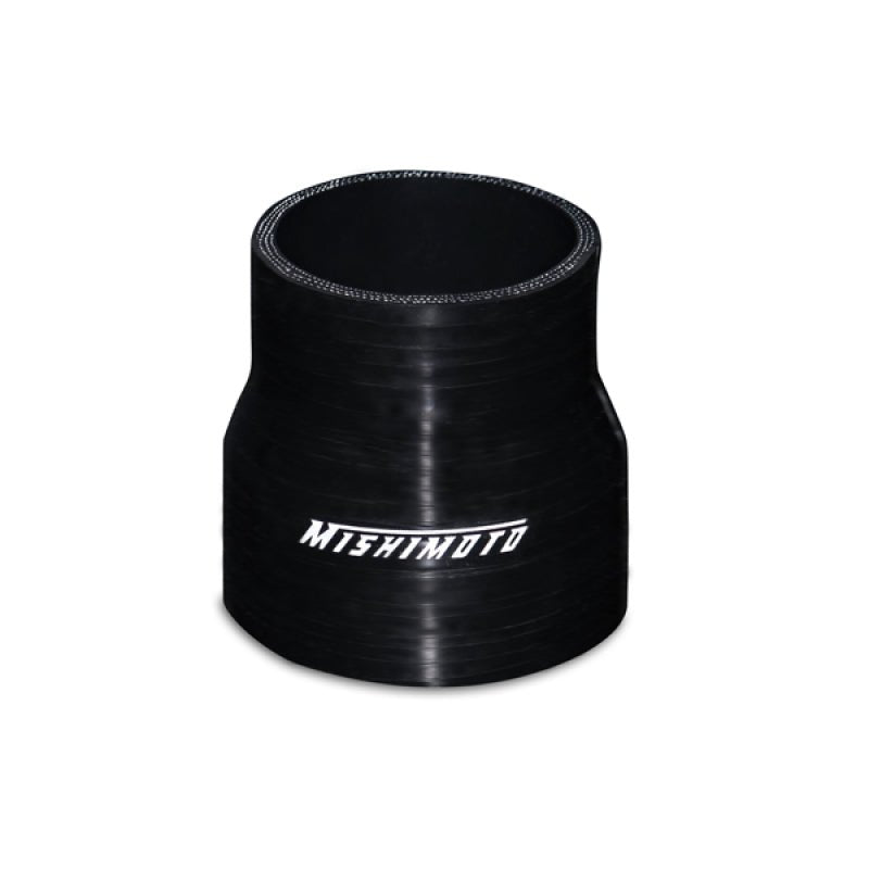Mishimoto 2.25 to 2.5 Inch Black Transition Coupler.