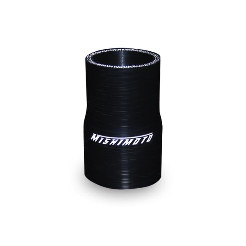 Mishimoto 2.25 to 2.5 Inch Black Transition Coupler.