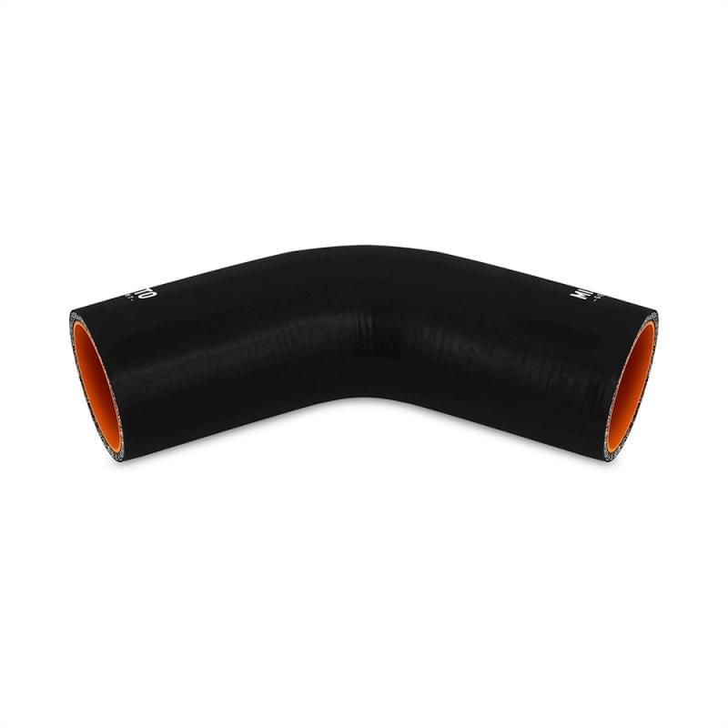Mishimoto 2.5 Inch Black 45 Degree Coupler.