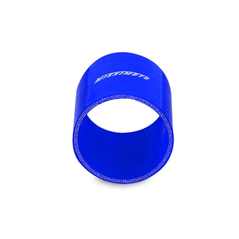 Mishimoto 2.5 Inch Blue Straight Coupler.