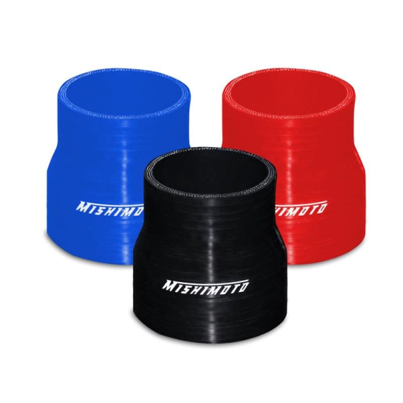 Mishimoto 2.5 to 2.75 Inch Black Transition Coupler.