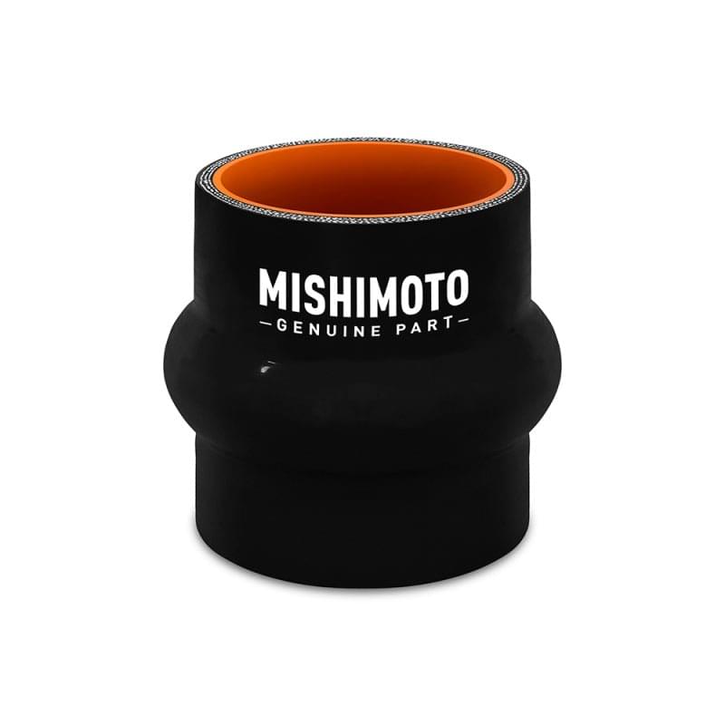 Mishimoto 2.5in Black Hump Hose Coupler.