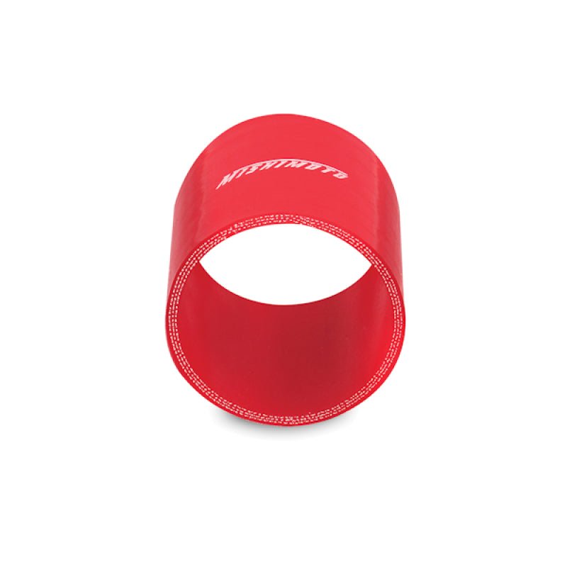 Mishimoto 3.0 Inch Red Straight Coupler.