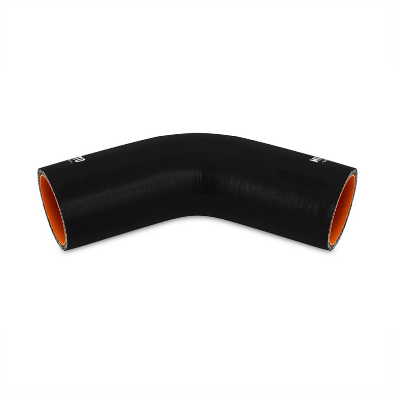 Mishimoto 3in. 45 Degree Silicone Coupler - Black.