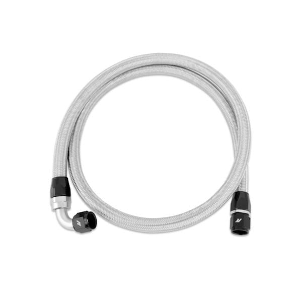 Mishimoto 4 Ft Stainless Steel Braided Hose w/ -10AN Fittings.