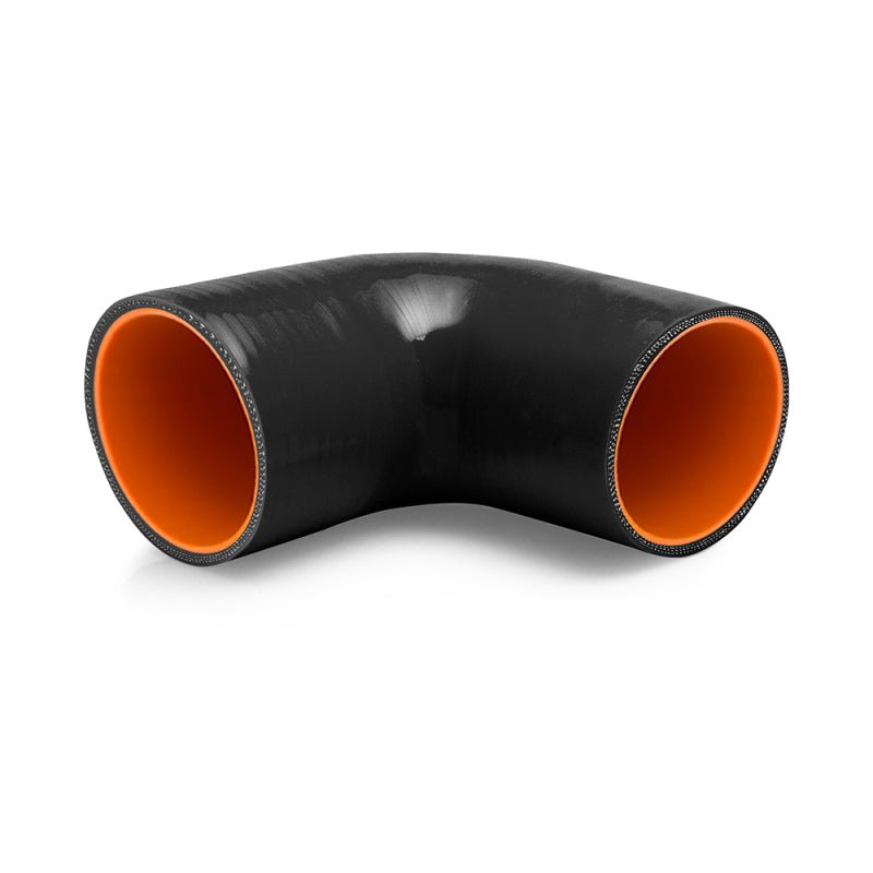 Mishimoto 4in. 90 Degree Coupler - Black.