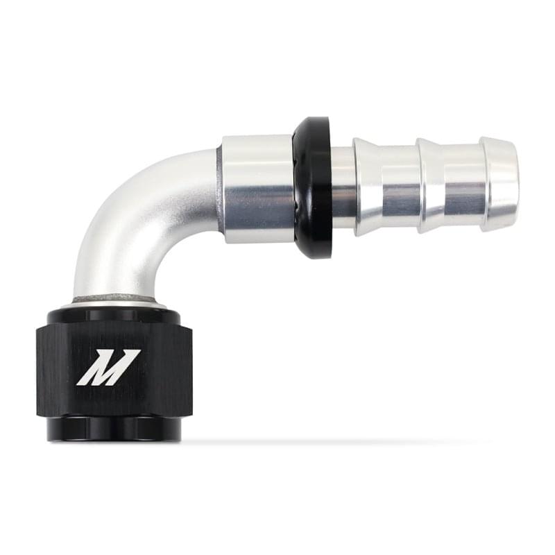 Mishimoto 90 Degree Push Lock Fitting - 10AN.