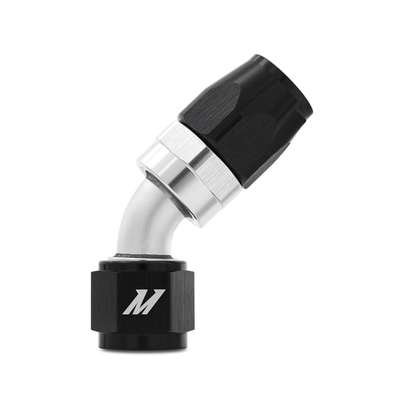 Mishimoto Aluminum -10AN 45 Degree Fitting - Black.