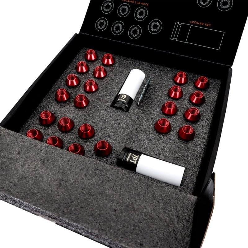 Mishimoto Aluminum Locking Lug Nuts 1/2 X 20 23pc Set Silver.